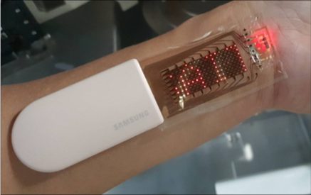 Samsung представляет “киберпанковский” гибкий браслет