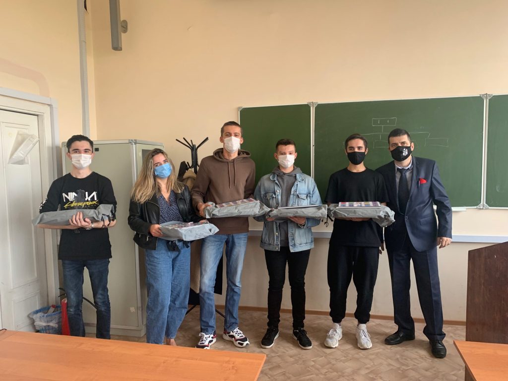 Состоялось вручение сертификатов в ЮФУ